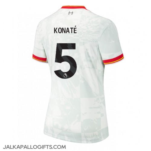 Liverpool Ibrahima Konate #5 Kolmaspaita Naiset 2024-25 Lyhythihainen